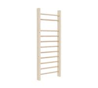 Espalier en bois Mur d'escalade Réhabilitation Echafaudage d'escalade 11 échelons 195x80cm 9651