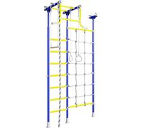 Espalier en métal pour enfants Échelle de gymnastique, bleu argenté