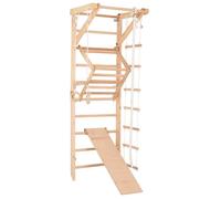 Espalier sportif RINAGYM SPT 3 - complexe d'entraînement mural hêtre naturel 230×76 cm