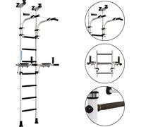 Espalier Teenager Plus Échelle de gymnastique extensible - blanc et noir