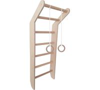 Espalier Toddler Chambre d'enfant en bois Cadres d'escalade pour enfants Aire de jeux indoor Anneaux de gymnastique Mur d'escalade