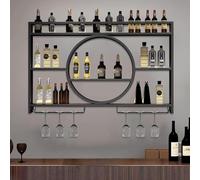 Espaliers muraux et étagères - Solution Peu encombrante pour la décoration d’Un pub à Domicile, d’Un présentoir à vin et d’Une Salle à Manger