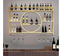 Espaliers muraux et étagères - Solution Peu encombrante pour la décoration d’Un pub à Domicile, d’Un présentoir à vin et d’Une Salle à Manger