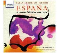 Signum Carte postale Espana en forme de chorale de l'Espagne