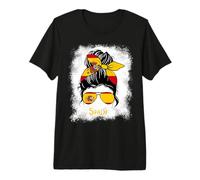 España Blanchi Espagne Espagnol Fille Femme T-Shirt Haut de Gamme
