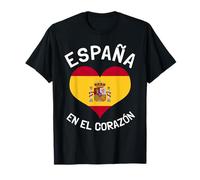 Espana En El Corazon Espagne In The Heart Love Espana T-Shirt