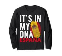 Espana Espagne C'est dans Mon ADN Manche Longue