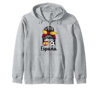 España Femme Drapeau de l'Espagne - Supporters Espagnols Sweat à Capuche