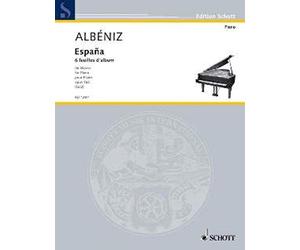 España: Six feuilles d'Album. op. 165. piano.