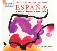 Signum Carte postale Espana en forme de chorale de l'Espagne