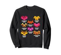 Espèces de Fleurs d'orchidées Sweatshirt