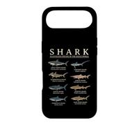 Espèces de Requins illustrées Biologie Marine Océan Faune Sauvage Coque pour iPhone Air
