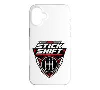 Espèces de véhicules menacées par Le conducteur de Levier Manuel Coque pour iPhone 16 Plus