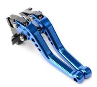 ESPEEDMTC pour Kawasaki Ninja 650 2017-2022 Accessoires de Levier d'embrayage de Frein Court réglable en Alliage d'aluminium CNC modifié à 6 étages (Bleu)