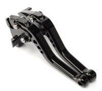 ESPEEDMTC pour Kawasaki Ninja 650 2017-2022 Accessoires de Levier d'embrayage de Frein Court réglable en Alliage d'aluminium CNC modifié à 6 étages (Noir)