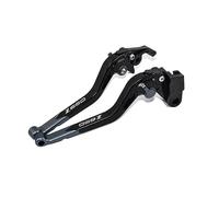 ESPEEDMTC pour Kawasaki Z650 2017-2022 CNC Alliage d’Aluminium Longue Taille Frein Embrayage Embrayage Accessoires (Gris)