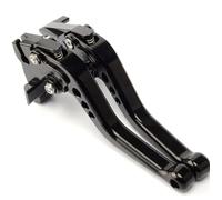 ESPEEDMTC Pour Kawasaki Z900RS 2018-2021 Accessoires de levier d'embrayage de frein court réglable en alliage d'aluminium CNC modifié à 6 étages (Noir)