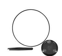 Espejo de aumento Para maquillaje: Espejo de 6 pulgadas, diseño Con montaje Con, Espejo cosmético apto Para viajes | Aumento de Alta definición, Vista detallada, herramienta de cuidado