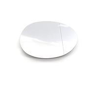 Espejos Retrovisor Rétroviseur Chauffant Verre Côté Gauche Pour Mini F55 F56 Pour Cooper 2014 2015 2016 2017 2018 2020 51167366039 51167366040(Passenger Side White)
