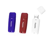 Espeon Lot de 3 Clé USB, 32 Go USB 2.0 Flash Drive, PenDrive, couleurs classiques: blanc, bleu, rouge