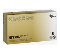 Espeon Nitril Sparkle Pearlescent Gold gants en nitrile non poudrés taille S 2x50 pcs