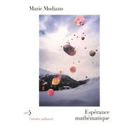 Espérance mathématique - Marie Modiano - L'arbalete Gallimard - broché - Poésie