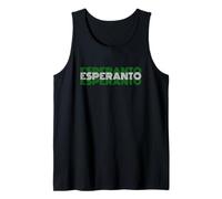 Esperanto - Design de Texte rétro des années 70 Débardeur