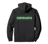 Esperanto - Design de Texte rétro des années 70 Sweat à Capuche