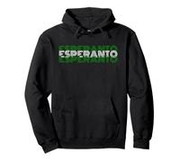 Esperanto - Design de Texte rétro des années 70 Sweat à Capuche