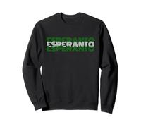 Esperanto - Design de Texte rétro des années 70 Sweatshirt