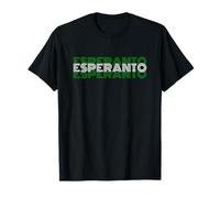 Esperanto - Design de Texte rétro des années 70 T-Shirt