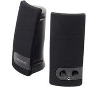 Esperanza Haut-parleurs PC stéréo Arco EP119 2.0 2x3W USB Noir