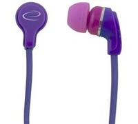 Esperanza Écouteurs stéréo intra-auriculaires NEON EH147V filaire 3,5 mm Violet