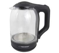 ESPERANZA Bouilloire Capacité 1,7L Puissance 1500W Noir-transparent - EKK025K