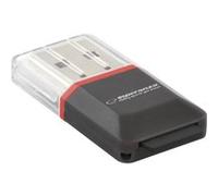 Esperanza EA134K - Lecteur de carte (microSDHC, microSD, TransFlash) - USB 2.0 Noir G
