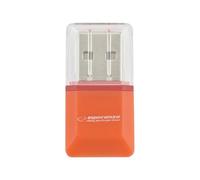 Esperanza EA134O - Lecteur de carte (TransFlash, microSD, microSDHC) - USB 2.0