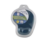 Esperanza EA137B Tapis de Souris Bleu Monochromatique Gel avec Repose-Poignets et Base Antidérapante, Usage Universel - 1 Pièce