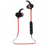 Esperanza EH186K Casque et ?couteurs sans fil intra-auriculaires Sport Bluetooth Noir Rouge (3.50?h, Sans fil), ?couteurs, Noir, Rouge