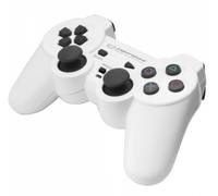 Esperanza EGG107W accessoire de jeux vidéo Noir, Blanc USB 2.0 Manette de jeu Analogique/Numérique PC, Playstation 3