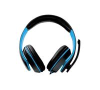 Esperanza Microcasque EGH300B Gaming circumaural filaire jack 3,5mm isolation acoustique Bleu Condor