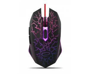 Esperanza EGM211R souris Gaming Droitier USB Type-A Optique 2400 DPI