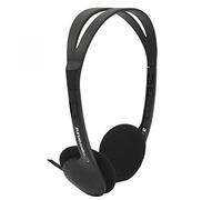Esperanza EH119 Casque Supra-aural Bandeau Noir - Casques (Supra-aural, Bandeau, avec Fil, 2 m, Noir)
