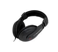 ESPERANZA EH120 Casque Audio Stéréo Filaire Noir - Volume Réglable, Câble 2m, Coussinets Anti-Bruit