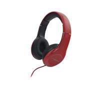 Esperanza EH138R SOUL - Écouteurs - circum-aural - filaire - jack 3,5mm - rouge