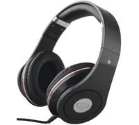 Esperanza Casque audio EH141K Stéréo pliant avec contrôle du volume câble 5 m Noir