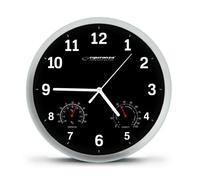 Esperanza Ehc016k Mechanical Wall Clock Round Black