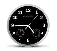Esperanza +EHC016K+Wall+Clock+-++Lyon+-+Black