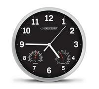 Esperanza +EHC016K+Wall+Clock+-++Lyon+-+Black