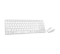 Esperanza EK122W clavier Souris incluse RF sans fil QWERTY Blanc