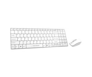 Esperanza EK122W clavier Souris incluse RF sans fil QWERTY Blanc